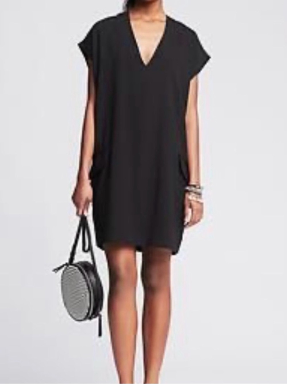 Banana Republic Crepe Cocoon Dress Size Small